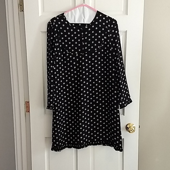 J. Crew Dresses & Skirts - JCrew star print silk dress J. Crew Dresses & Skirts - JCrew star print silk dress